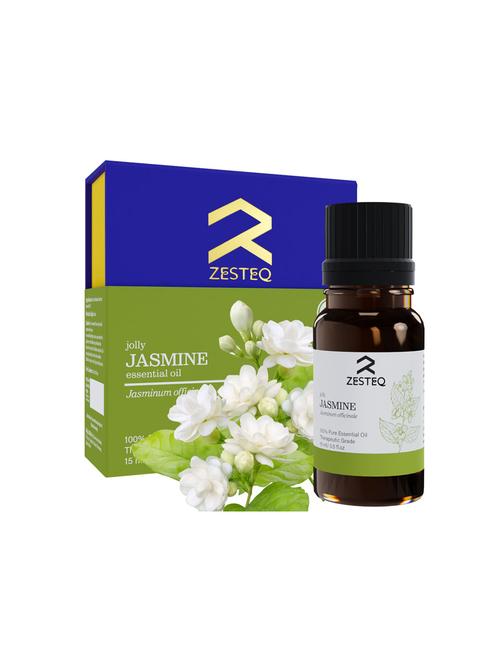 zesteq jasmine essential oil pure & natural essential oil for skin nourishment (15 ml) - 20029591 - Very Small Image - 1
