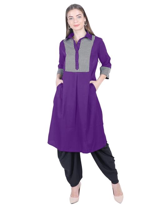 women's a-line kurta - 20032941 - Very Small Image - 1