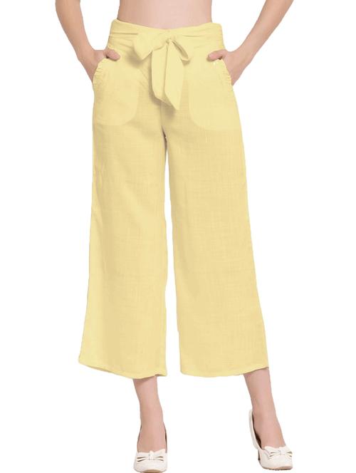 solid flowy capri pant    - 20035538 - Very Small Image - 1