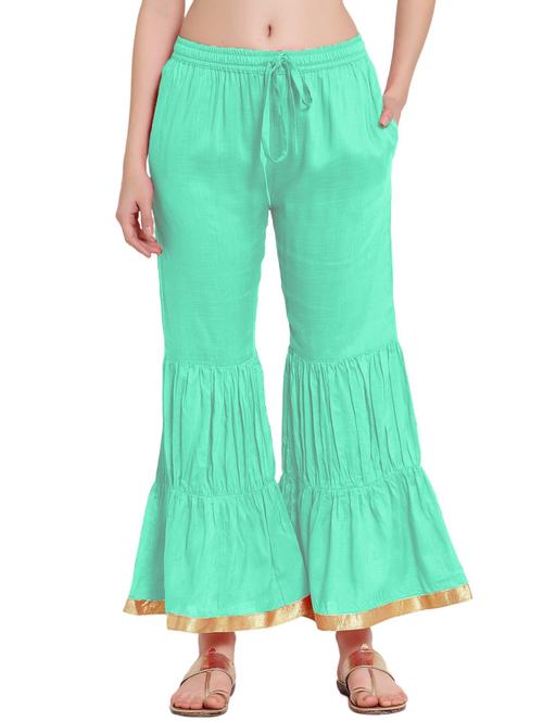 mid rise solid sharara - 20035896 - Very Small Image - 1