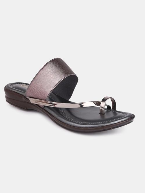 grey toe separator sandal - 20037626 - Very Small Image - 1