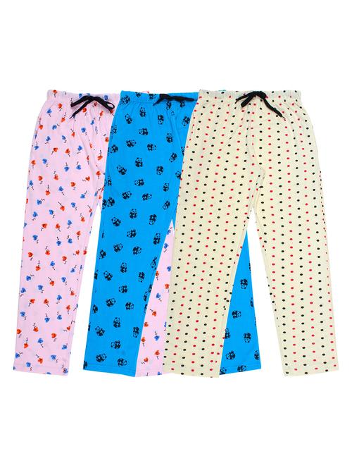 boys pack of 3 printed track pants - 20044894 - Very Small Image - 1