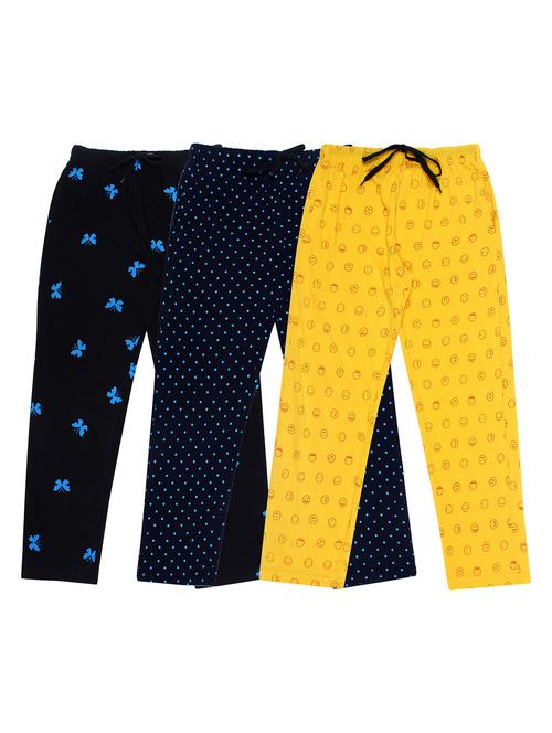 boys pack of 3 printed track pants - 20044919 - Very Small Image - 1