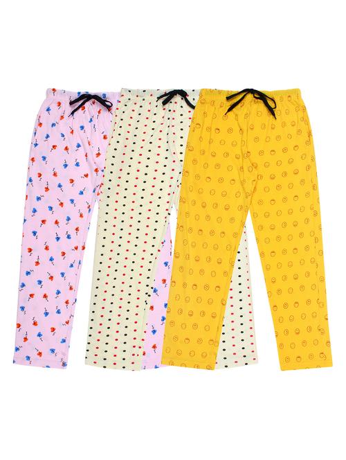 boys pack of 3 printed track pants - 20044941 - Very Small Image - 1