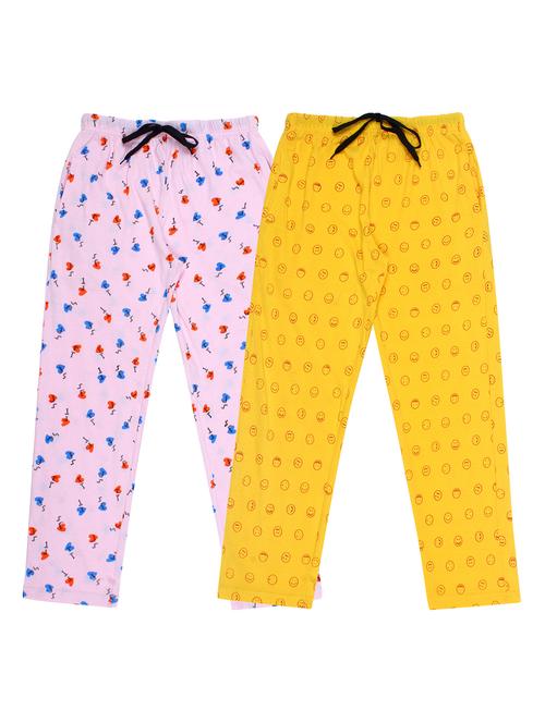boys pack of 2 printed track pants - 20044950 - Very Small Image - 1