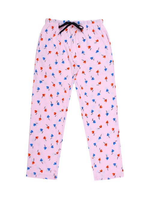 boys mid rise printed track pant - 20044983 - Very Small Image - 1