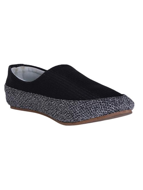 black slip on casual shoes - 20045306 - Very Small Image - 1