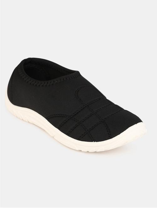 black slip on casual shoes - 20045417 - Very Small Image - 1