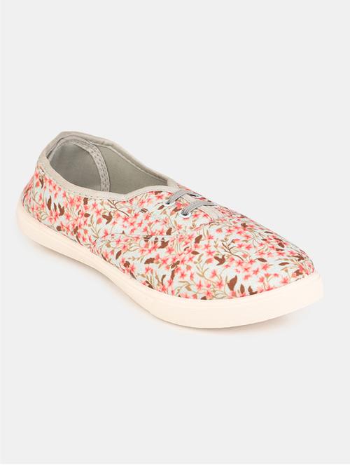 white slip on casual shoes - 20045428 - Very Small Image - 1