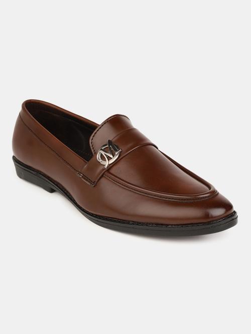 brown slip on loafer shoes - 20045568 - Very Small Image - 1