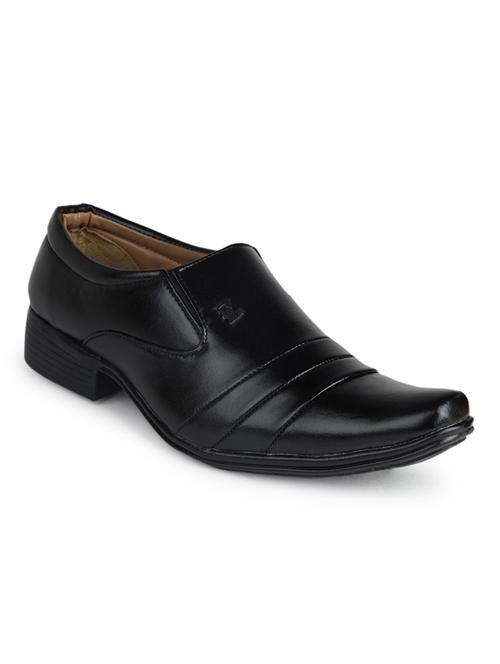 v-mart solid slip on formal shoes - 20045708 - Very Small Image - 1