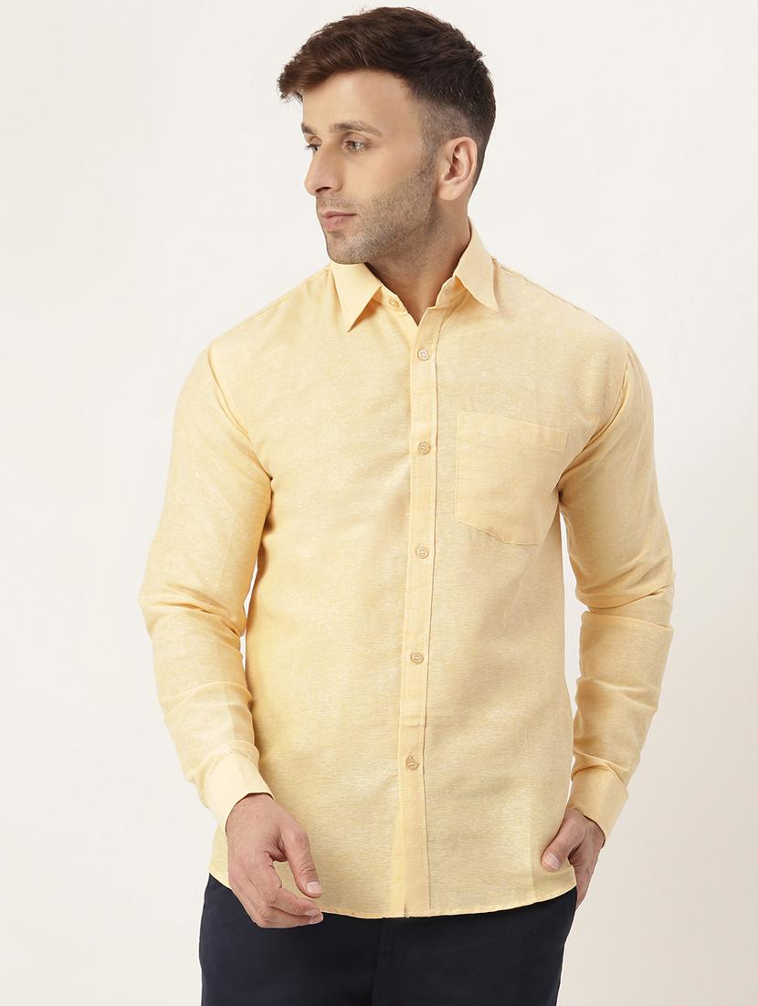 men pack of 2 solid long sleeve formal shirt - 20045992 - Standard Image - 5