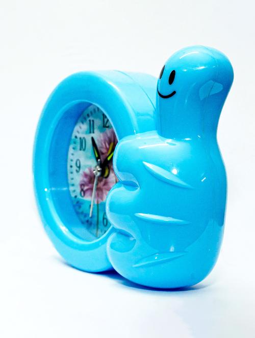 sigaram blue color 10 x 14cm analog table clock k3083 - 20047636 - Very Small Image - 1