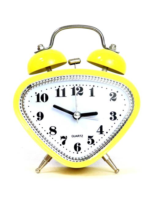 sigaram table clock metal tri yellow - 20047653 - Very Small Image - 1