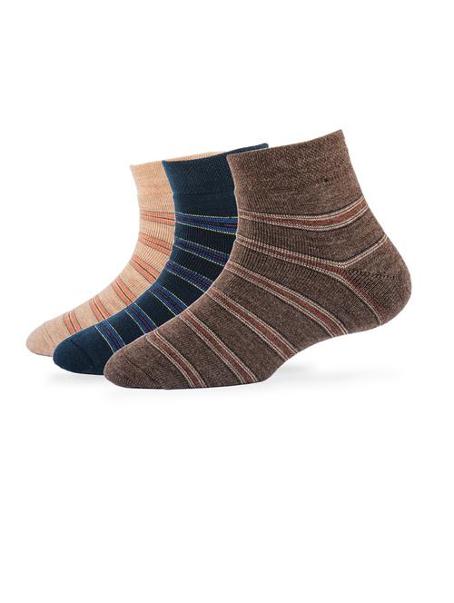 pack of 3 ankle length socks - 20049584 - Very Small Image - 1