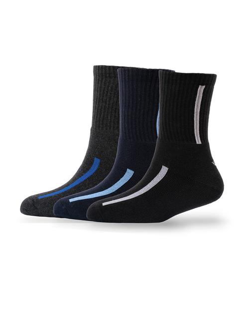 pack of 3 above ankle length socks - 20049622 - Very Small Image - 1