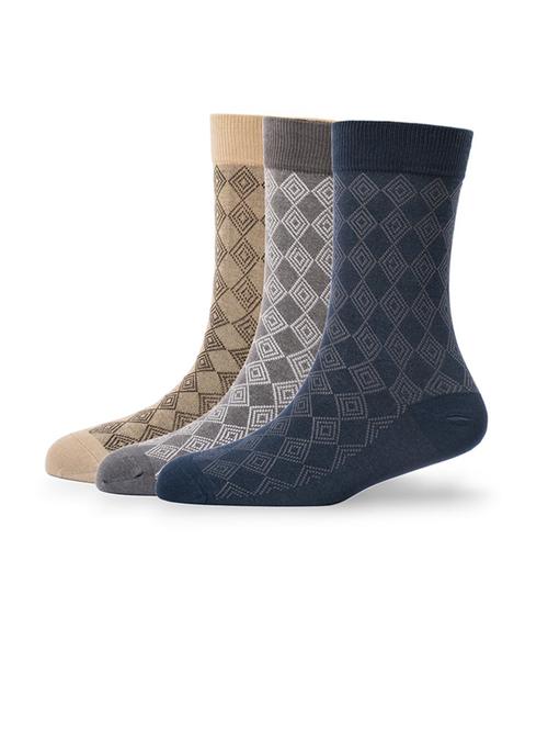 pack of 3 above ankle length socks - 20049779 - Very Small Image - 1