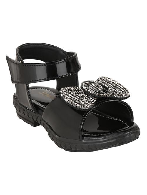 black leather sandal - 20050359 - Very Small Image - 1