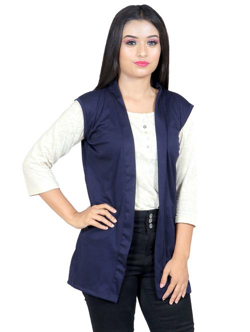 cloth hut women solid shrug - 20053850 - Very Small Image - 1