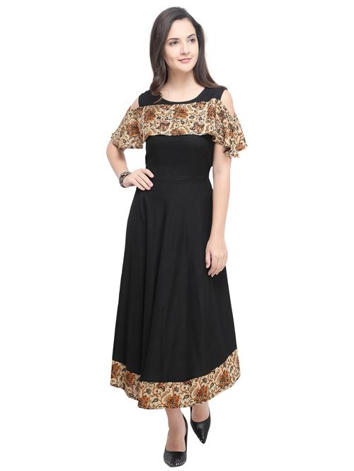 women's flared kurta - 20055311 - Very Small Image - 1