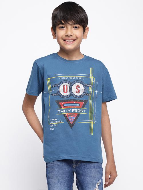 boys printed regular t-shirt - 20056153 - Very Small Image - 1