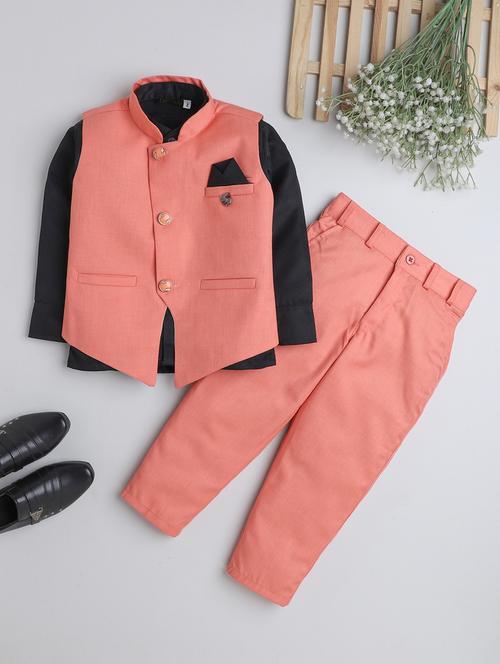 boys three piece suit set - 20057075 - Very Small Image - 1