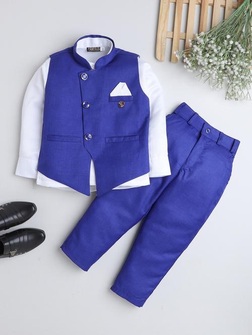 boys three piece suit set - 20057077 - Very Small Image - 1