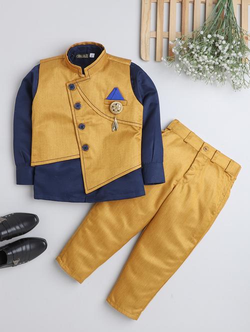 boys three piece suit set - 20057109 - Very Small Image - 1