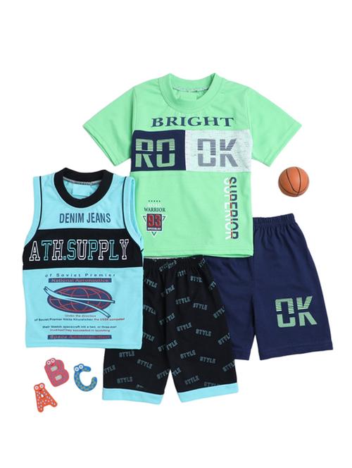 boys set of 2 printed shorts set - 20057307 - Very Small Image - 1
