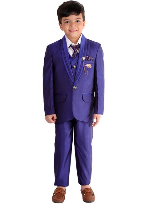 boys solids suit sets - 20058234 - Very Small Image - 1