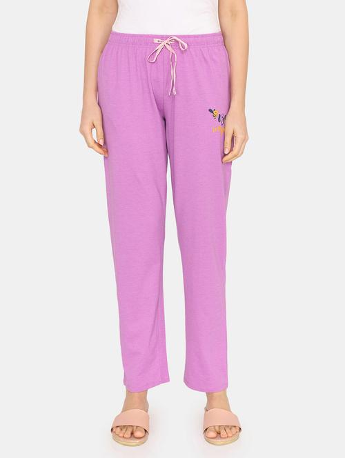 mid rise solid pajama - 20059704 - Very Small Image - 1