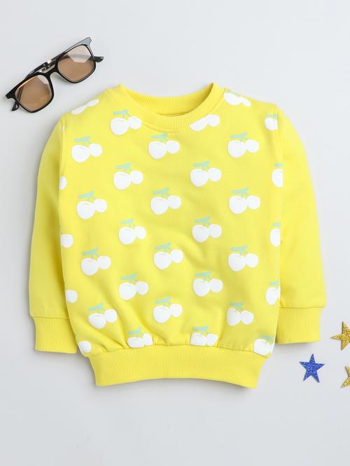 all over print round neck sweatshirt - 20060262 - Very Small Image - 1