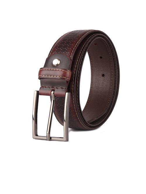 brown leather belt - 20068786 - Very Small Image - 1