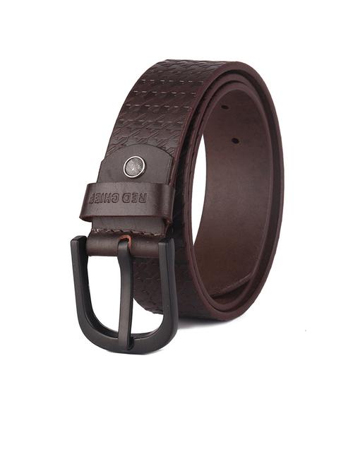 brown leather belt - 20068792 - Very Small Image - 1