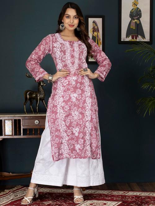 women's straight kurta - 20070307 - Very Small Image - 1