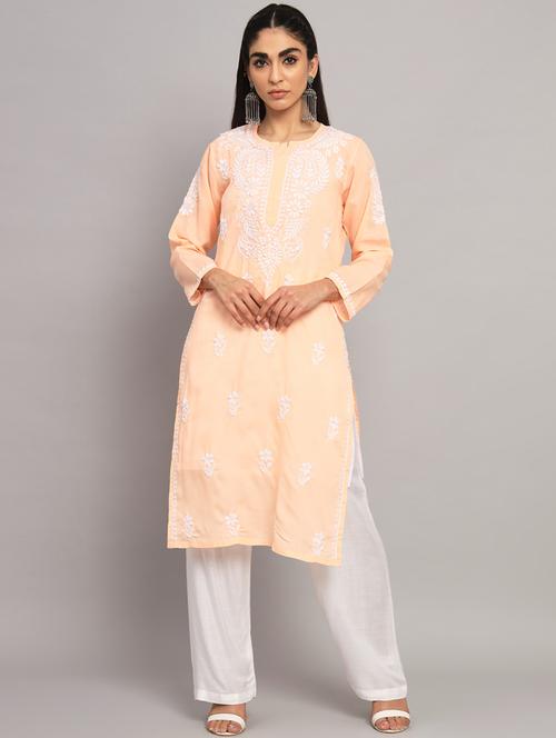 women's straight kurta - 20070347 - Very Small Image - 1
