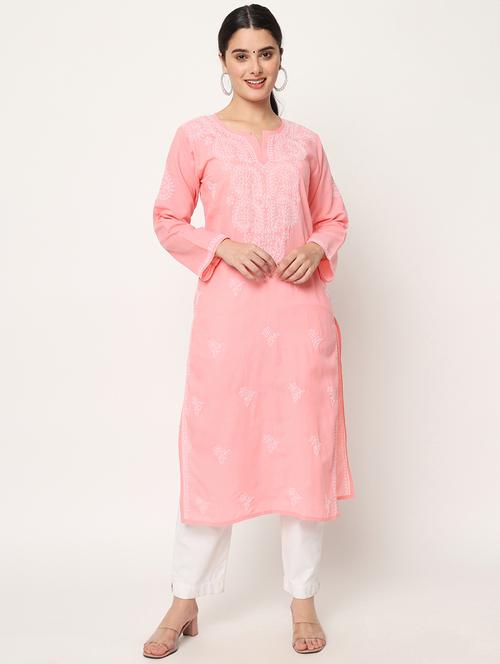 women's straight kurta - 20070366 - Very Small Image - 1
