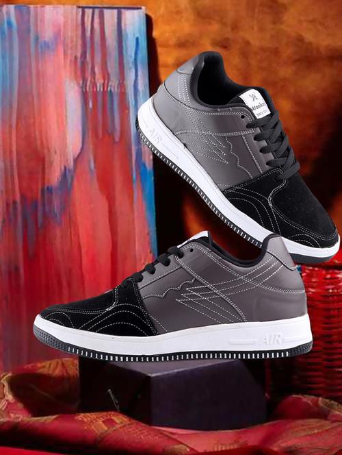 color blocked lace up sneaker - 20070547 - Very Small Image - 1