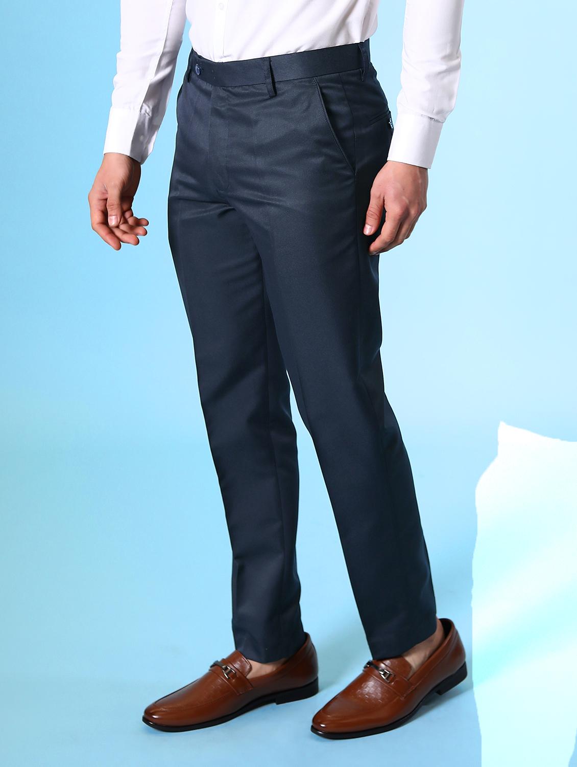 pack of 2 solid formal trousers - 20072504 - Standard Image - 7