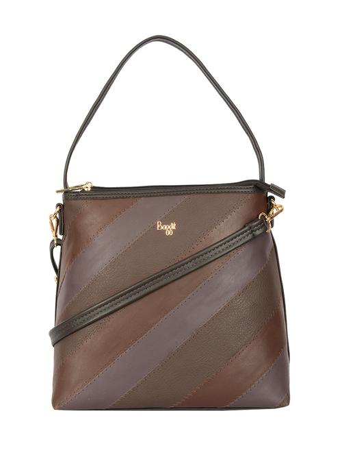 brown pvc handbag - 20076461 - Very Small Image - 1