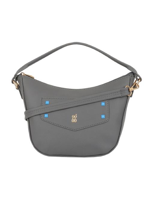 grey pvc handbag - 20076529 - Very Small Image - 1