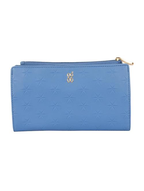 blue pvc wallet - 20076706 - Very Small Image - 1