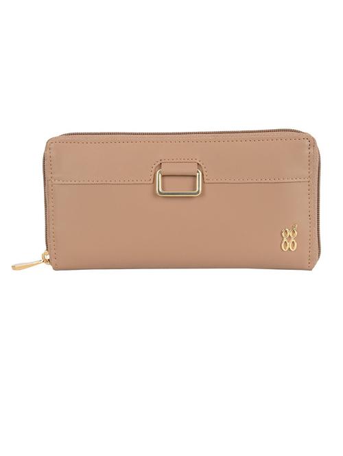 beige pvc wallet - 20076796 - Very Small Image - 1