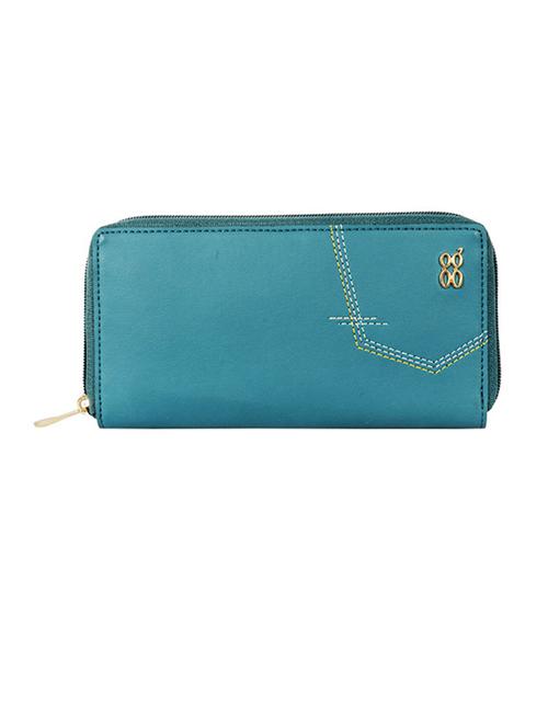 teal green pvc wallet - 20076839 - Very Small Image - 1