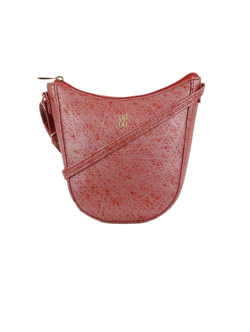 red pvc sling bag - 20076942 - Very Small Image - 1