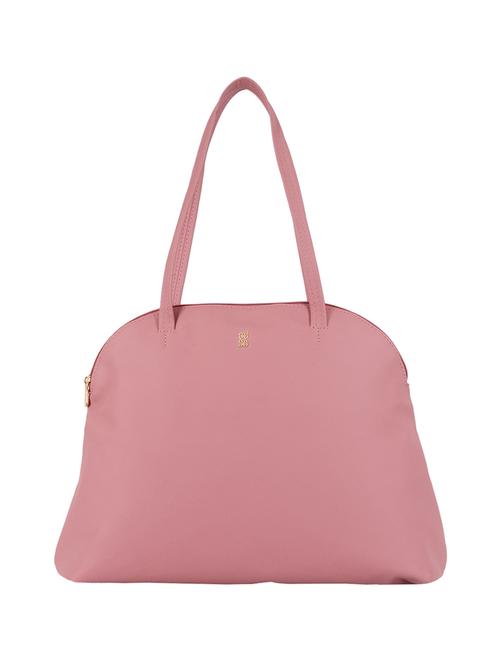 pink solids tote bag - 20077254 - Very Small Image - 1