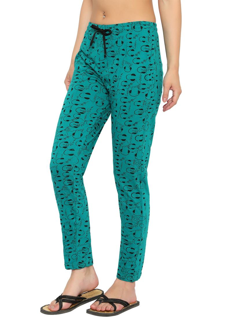 women printed cotton pajama - 20080902 - Zoom Image - 2