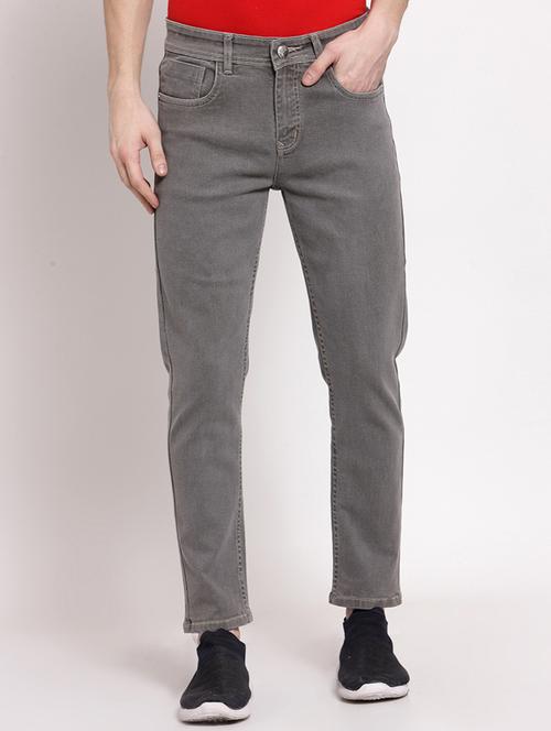 mens slim fit plain jeans - 20084613 - Very Small Image - 1