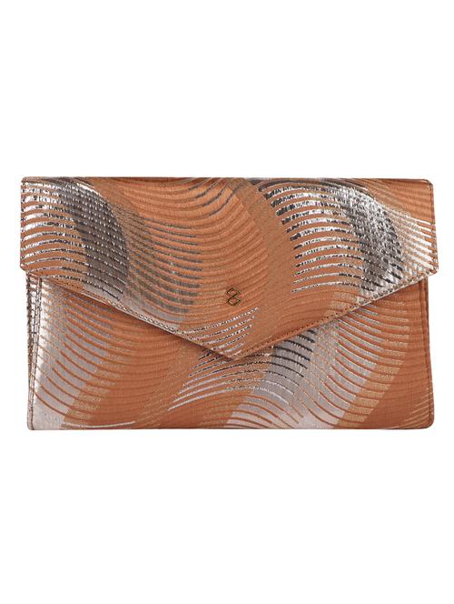 gold leatherette regular handbag - 20084893 - Very Small Image - 1