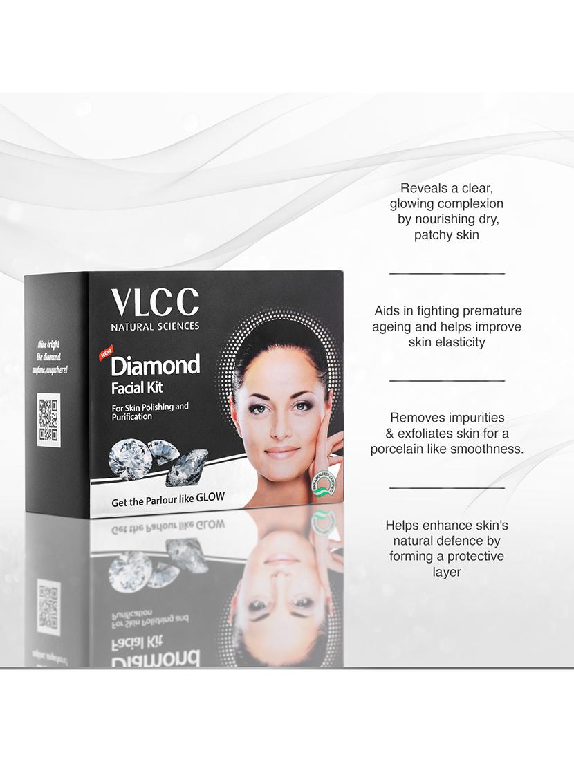 vlcc diamond single facial kit - 60 g ( pack of 2 ) - 20085539 - Standard Image - 2